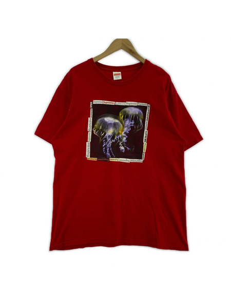 Supreme 半袖Tシャツ・カットソー jellyfish tee 赤(L)