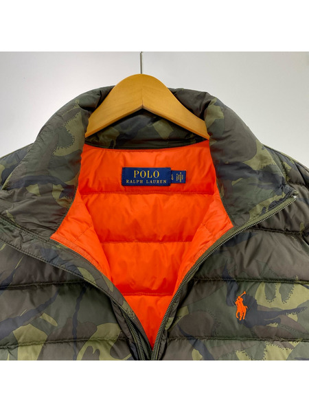POLO RALPH LAUREN ダウンベスト 迷彩