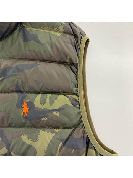 POLO RALPH LAUREN ダウンベスト 迷彩