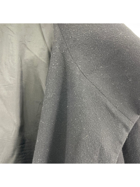 Yohji Yamamoto ジャケット フードコート ブラック 21aw