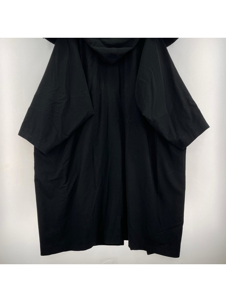 Yohji Yamamoto ジャケット フードコート ブラック 21aw