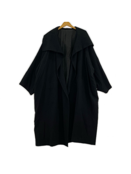 Yohji Yamamoto ジャケット フードコート ブラック 21aw