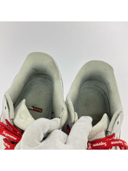 Supreme スニーカー Air Force 1 白 (27.0cm)