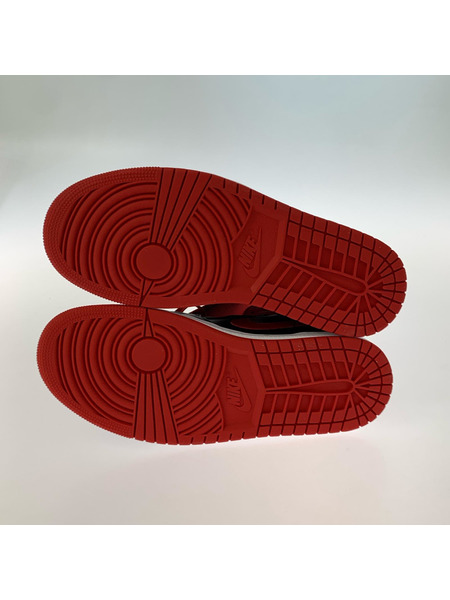 NIKE スニーカー AIR JORDAN 1 MID FIRE RED 26.0cm｜商品番号