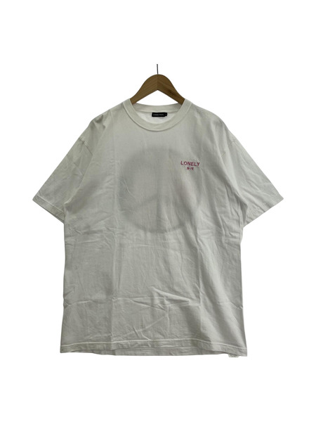 LONELY論理 バックプリントTee 白 (L)[値下]
