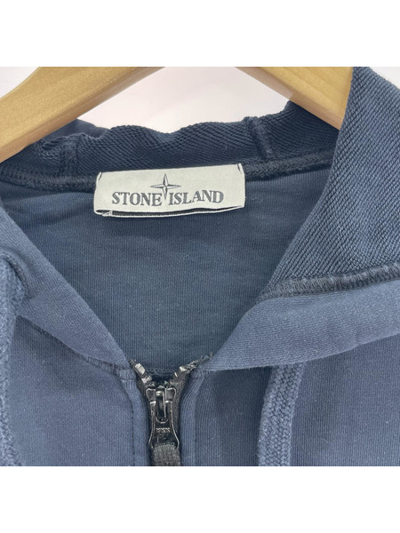 STONE ISLAND 22SS COTTON FLEECE GARMENT DYED パーカー M[値下]