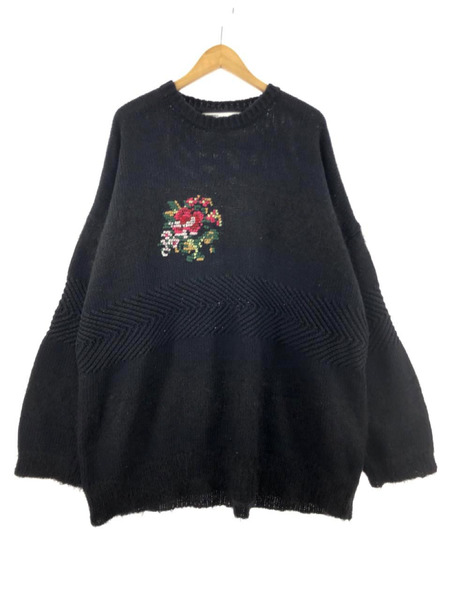 メンズDAIRIKU 21AW Flower Cross Embroidery - ニット/セーター