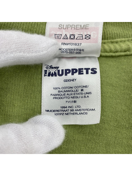 Supreme 半袖Tシャツ・カットソー ×THE MUPPETS 24SS Miss Piggy Tee Moss[値下]