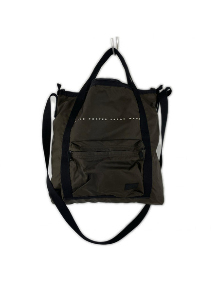 PORTER ショルダーバッグ 2WAY ショルダーバッグ 緑