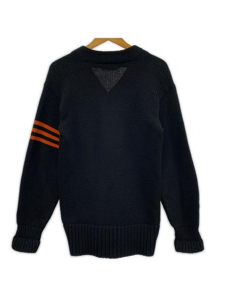 OLD・VINTAGE ニット・セーター Jersild 40s アワードセーター 黒