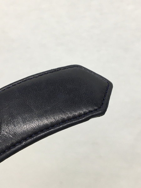 小物 Christian Dior デカバックル レザーベルト 38/70