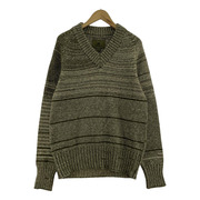 Nigel Cabourn　Vネックニットセーター　48