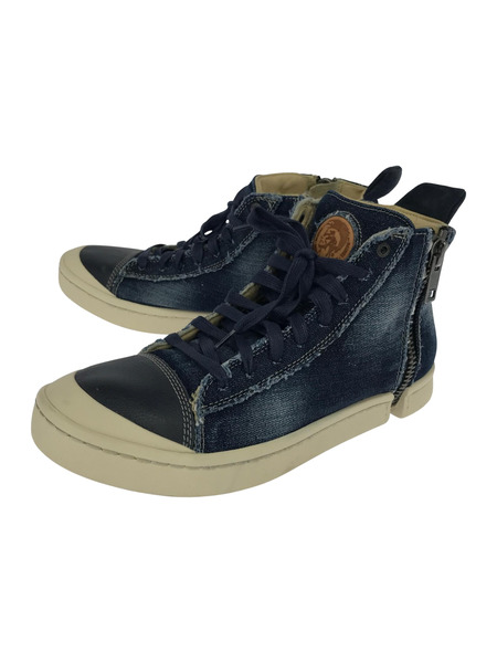 DIESEL スニーカー デニムジップスニーカー ブルー｜商品番号