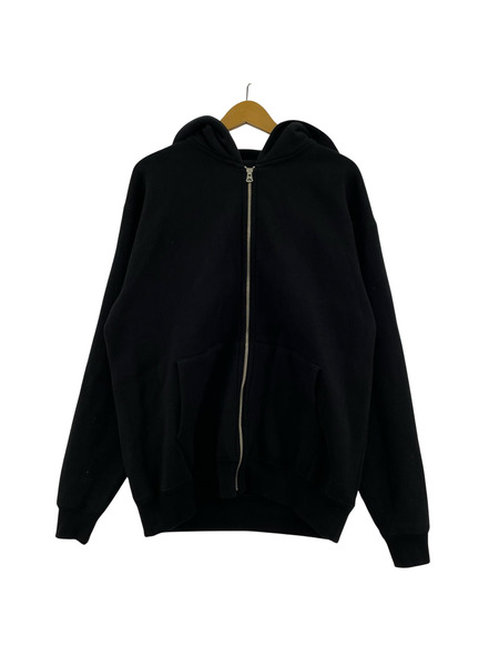 Ron Herman Basic Sweat Zip Hoodie ジップパーカー M ブラック