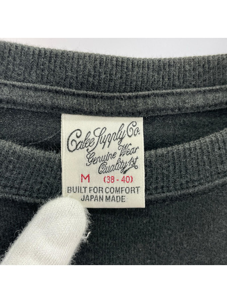 CALEE 長袖Tシャツ・カットソー EAGLE PRINT sizeM ブラック