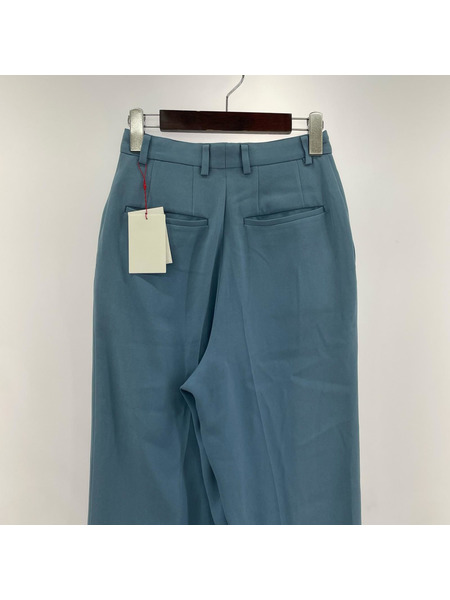 6 ROKU パンツ GEORGETTE HIGH WAIST PANTS（32）