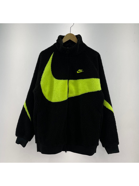 NIKE ジャケット リバーシブル 黒 (L)