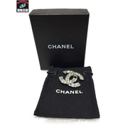 CHANEL/2010/ラインストーン/ココマークブローチ[値下]