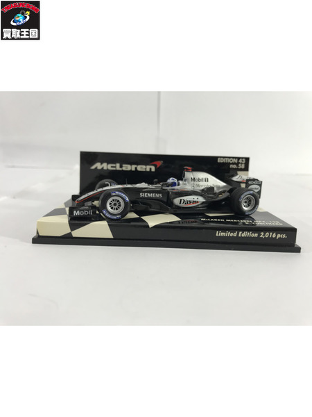 1/43スケールカー PMA 1/43 MP4-19B D.COULTHARD