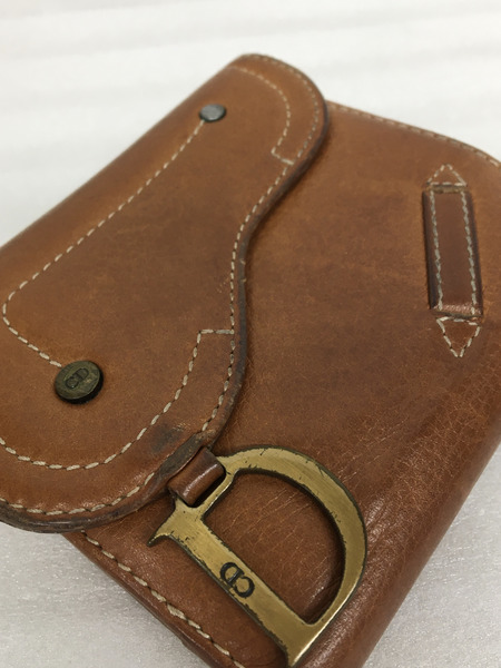 コンパクトウォレット トロッター/レザーウォレット/ブラウン[値下]