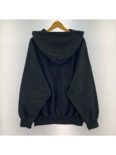 パーカー NICE 黒 パーカー ラージサイズ