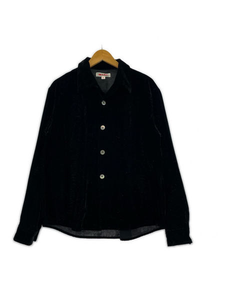 MASU 長袖シャツ 24SS/VELVET SHIRT/44/MPFW-SH0624