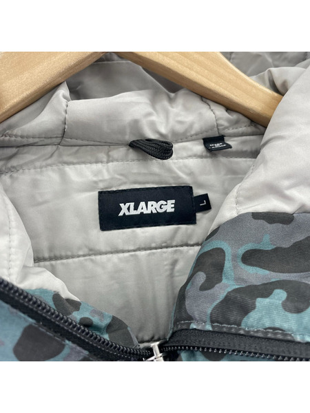 XLARGE ジャケット CONTRAST STITCH HOODED JACKET