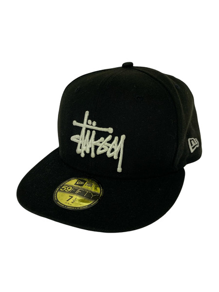 NEW ERA キャップ STUSSY 59FIFTY 黒