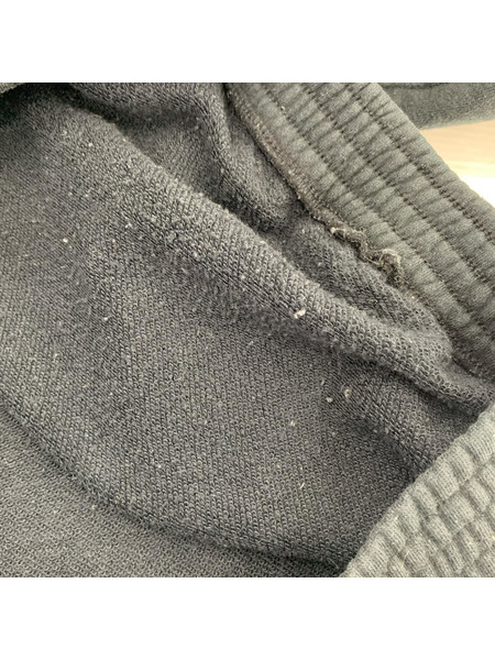 NUMBER (N)INE 01AW スタンダード期 エンブレムプリント 弾痕パーカー 3 黒