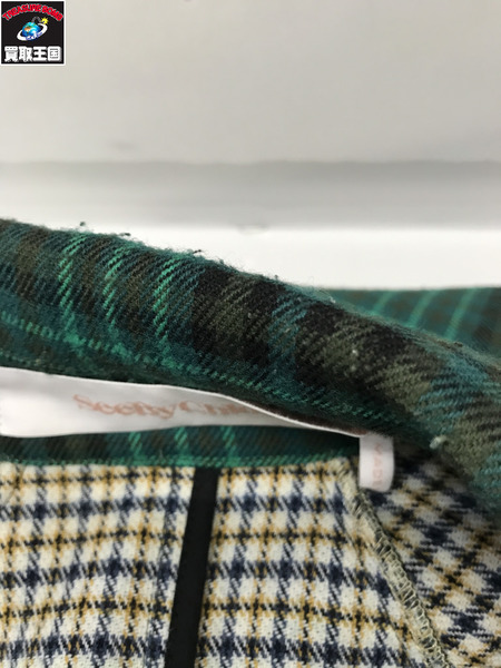 Chloe  See By チェック トレンチコート 緑（34）