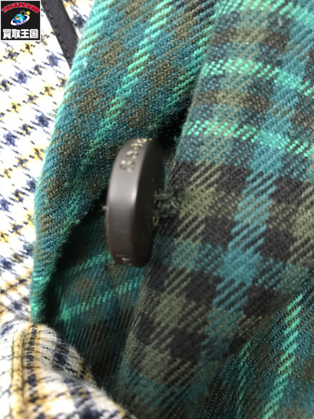 Chloe  See By チェック トレンチコート 緑（34）