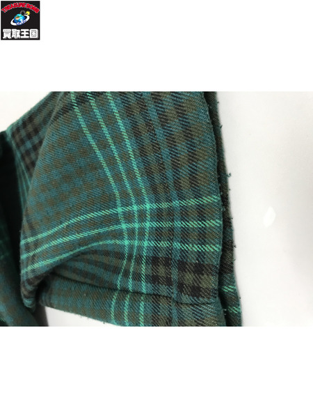 Chloe  See By チェック トレンチコート 緑（34）