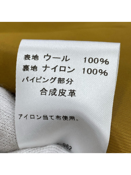 ジレ・ベスト 078 CITE ウール ジップベスト L