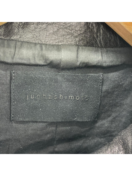 ISAMUKATAYAMA BACKLASH イタリアンショルダー製品染メ レザージャケット (M)