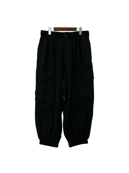 Y-3 パンツ Rayon Twill Pants (L) 黒