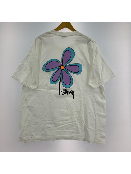STUSSY 半袖Tシャツ・カットソー Flower Tee XL
