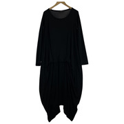 LIMI feu HIGH TWIST SMOOTH TUCK DRESS 2 ブラック[値下]