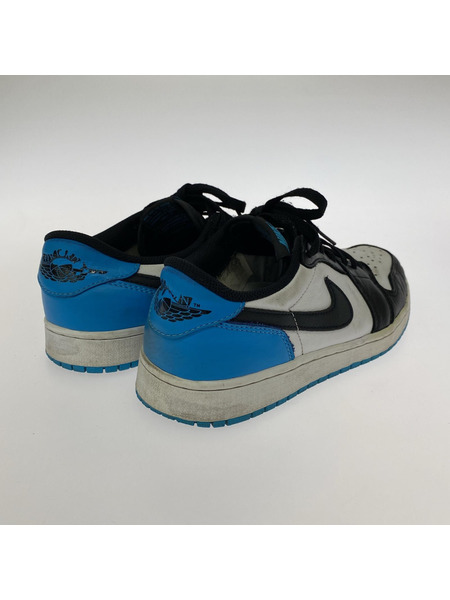 NIKE スニーカー AIR JORDAN 1 LOW OG (26.5cm) ホワイト/ブルー