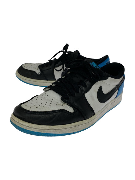 NIKE スニーカー AIR JORDAN 1 LOW OG (26.5cm) ホワイト/ブルー