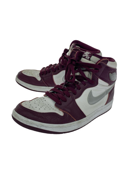 NIKE Air Jordan 1 High OG Bordeaux 25.0 555088-611[値下]