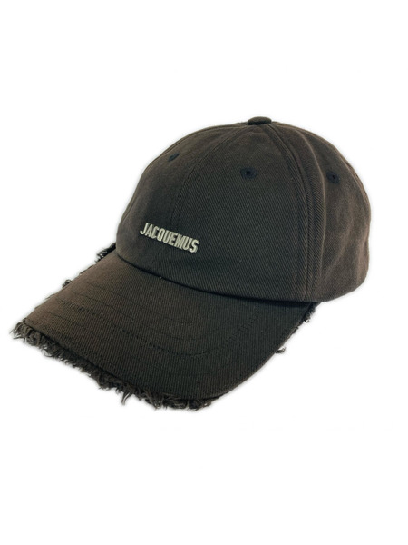 キャップ JACQUEMUS ベースボールキャップ メタルロゴ
