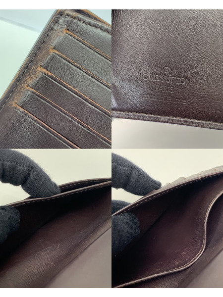 LV ヴェルニ ポルトフォイユ ヴィエノワ アマラント M93521 開封 LV ヴェルニ ポルトフォイユ ヴィエノワ アマラント M93521 開封
