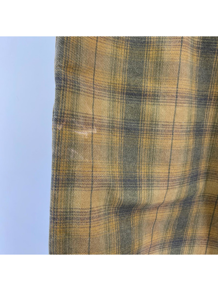 STUSSY パンツ BIGOL CANVAS PLAID チェックバギーパンツ 茶 32