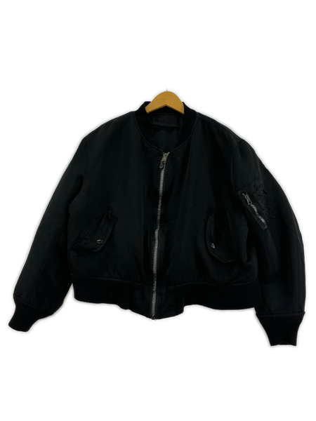 ALPHA フライトジャケット 80s USA製 MA-1 BLK XL