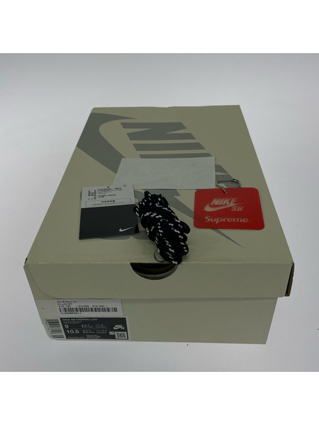 NIKE スニーカー Supreme × Nike SB Darwin Low "Black"