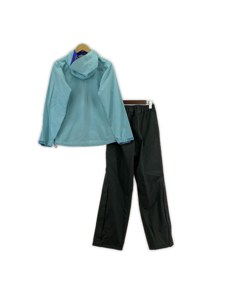 THE NORTH FACE セットアップ レインテックスエアロ M BLU