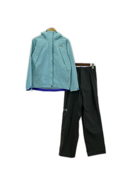THE NORTH FACE セットアップ レインテックスエアロ M BLU