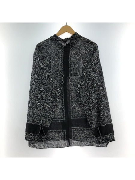 NICENESS 長袖シャツ JAMET LSシャツ M ブラック