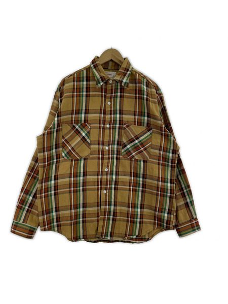 長袖シャツ 70s BIC MAC Flannel Shirt L[値下]