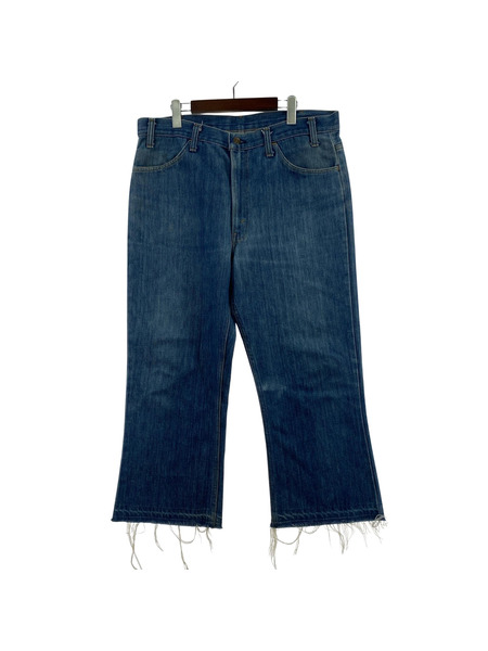 Levi's デニム・ジーンズ 70s 646 カットオフデニムパンツ ボタン裏刻印8 約37インチ